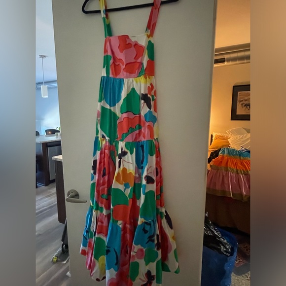 J. Crew Colorful Floral Maxi Dress - Picture 2 of 4
